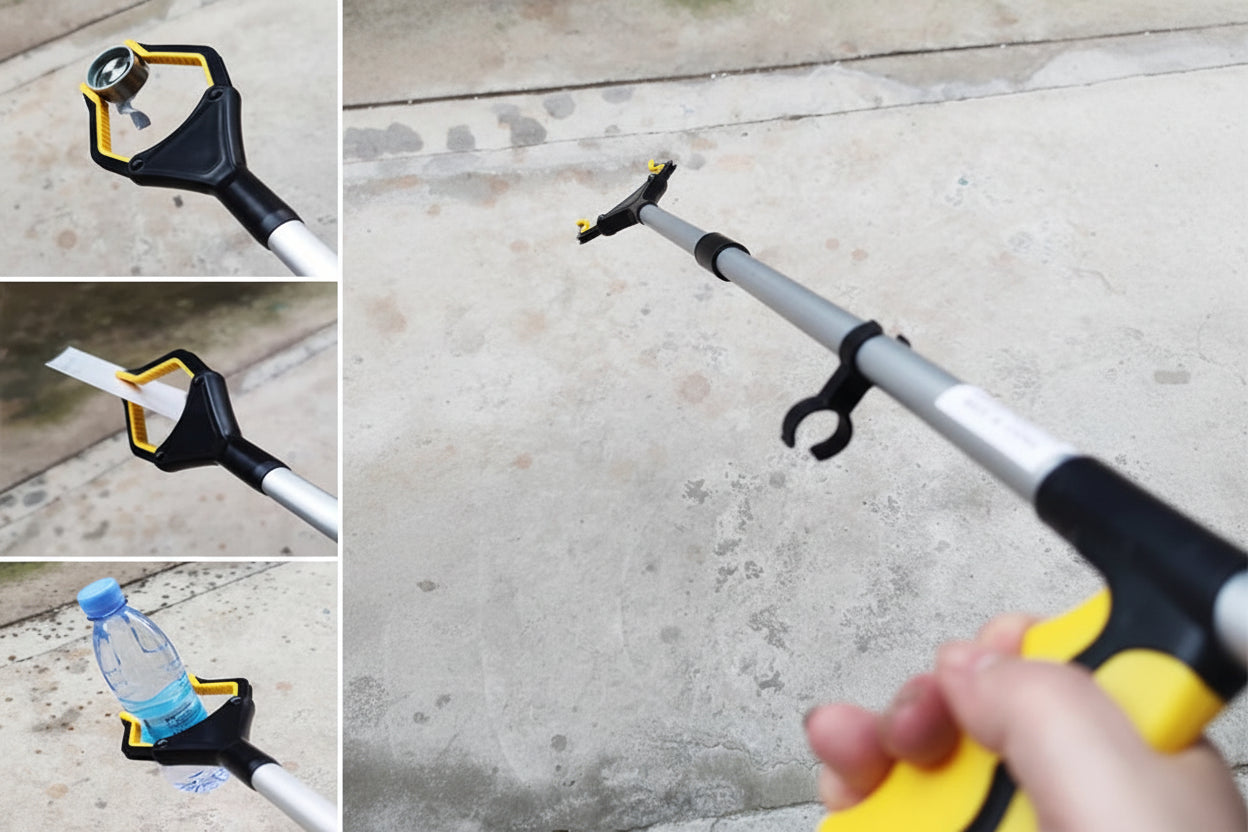 Securely grip small objects without dropping 